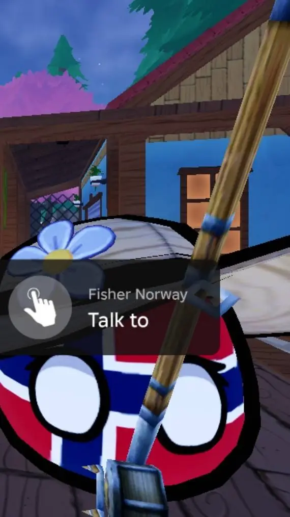 ai character: norway (editing) background
