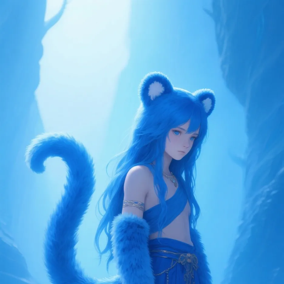 chat with ai character: blue sky 