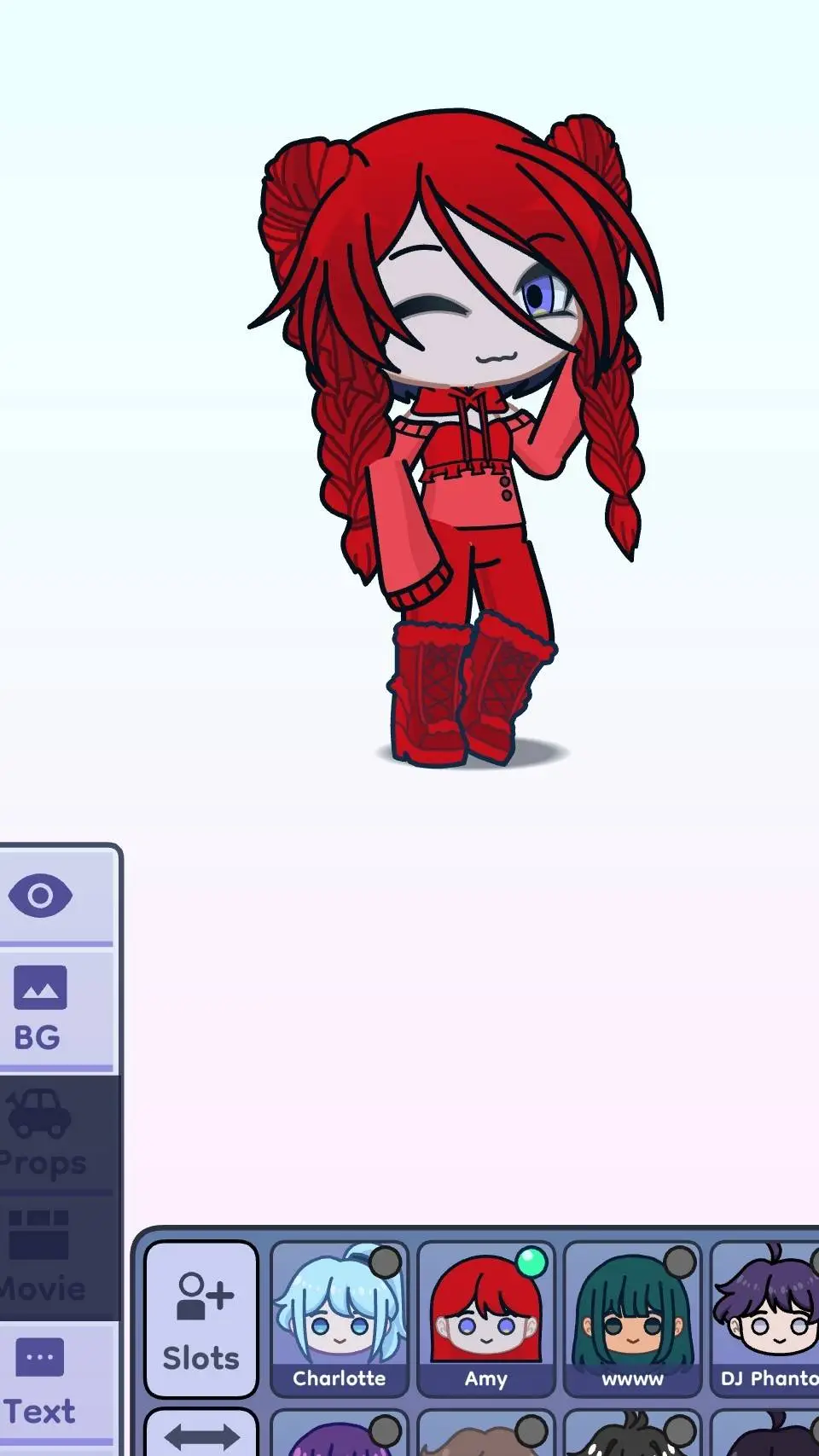 ai character: Amy background