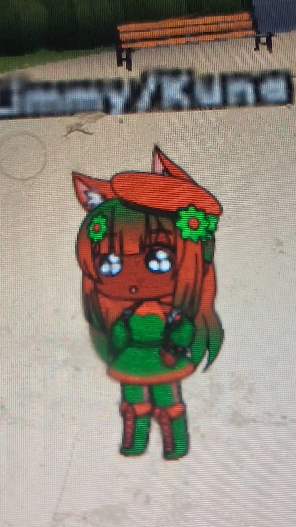 ai character: Lummy/Kuna. background