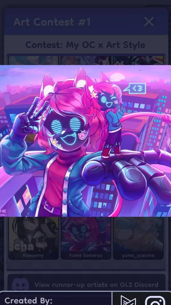 ai character: Voidcup background