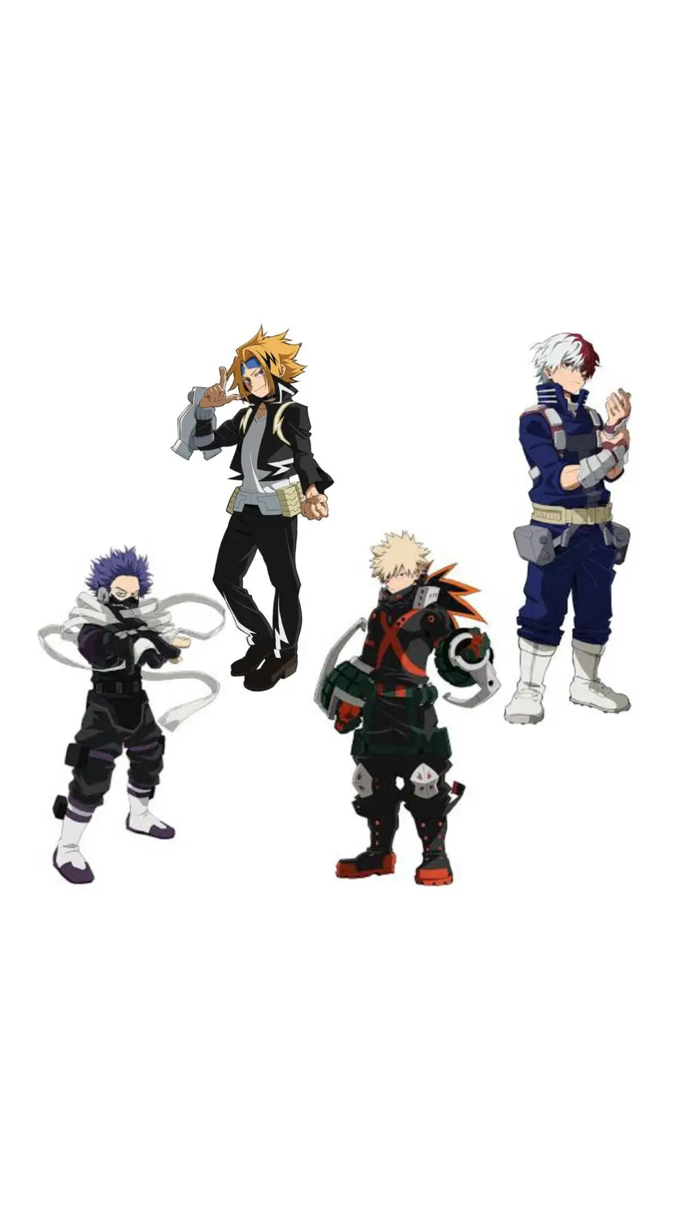 ai character: harem mha background