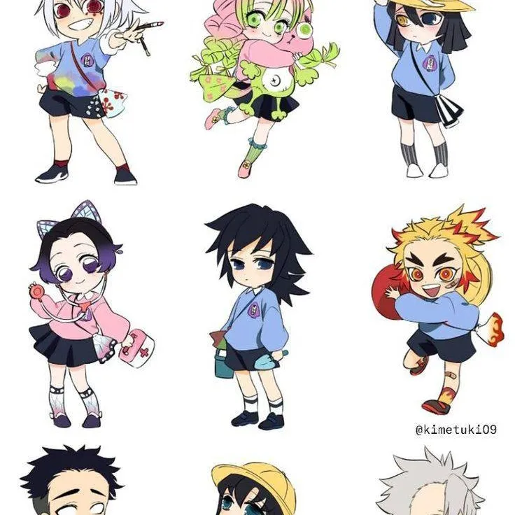 chat with ai character: baby hashira!!!😱