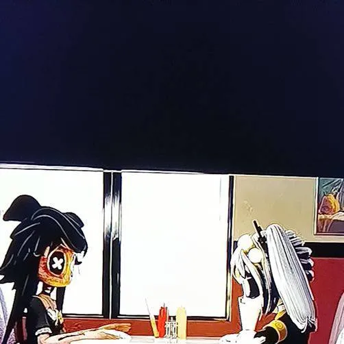 chat with ai character: Cyn And J diner 