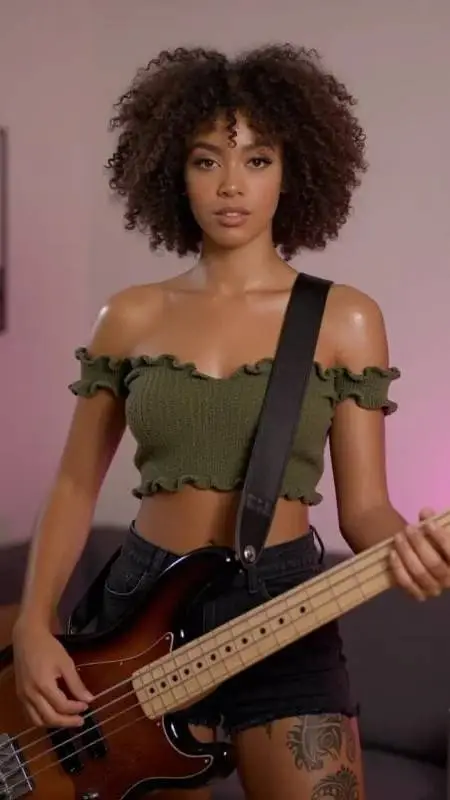 ai character: Lola Bassy background