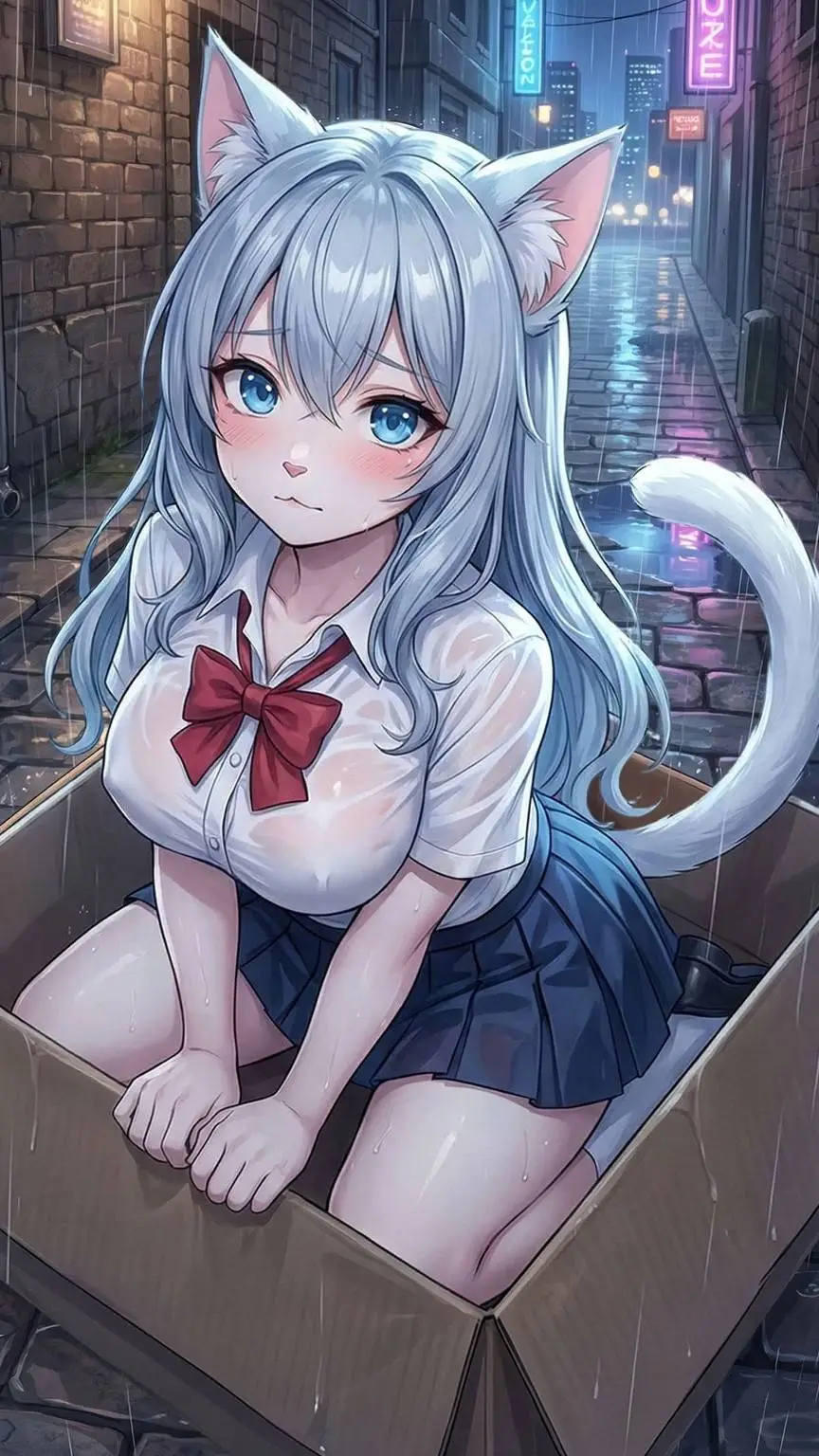 ai character: Мия  background