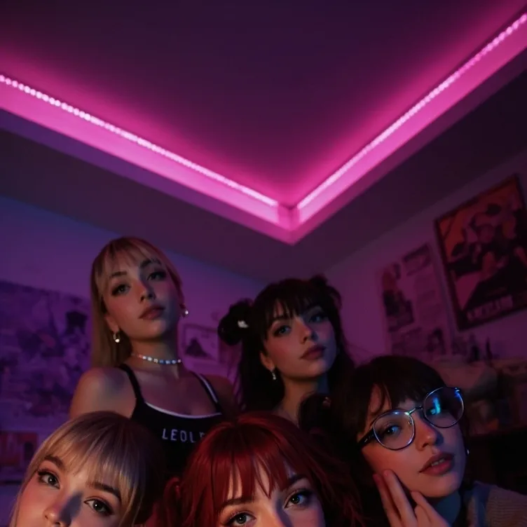 chat with ai character: Pajama party