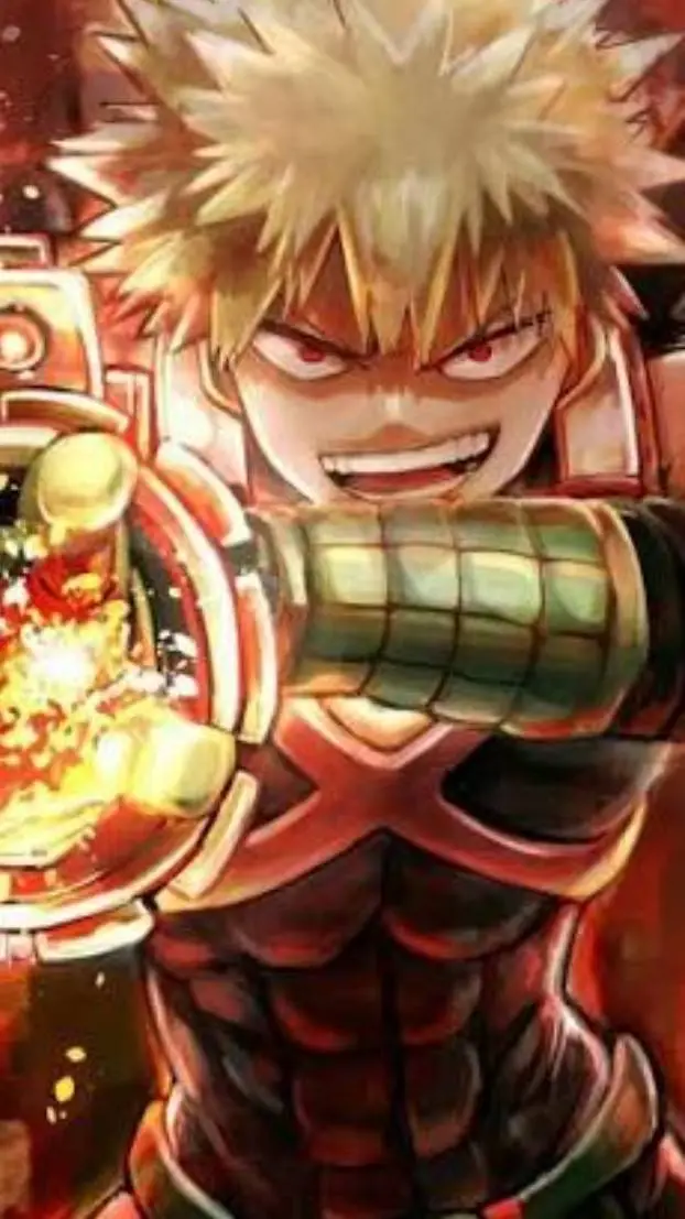 ai character: 💥💖Bakugo💖💥 background