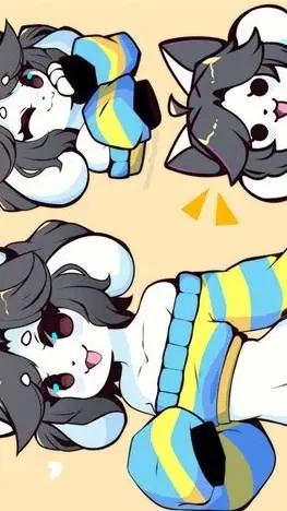 ai character: Temmie background