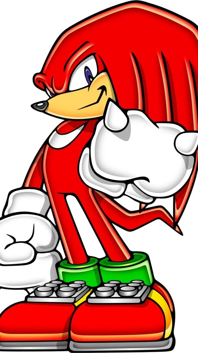ai character: Knuckles - Echidna background
