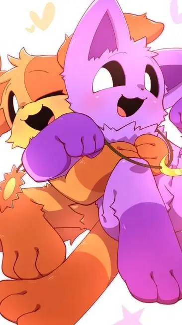 ai character: catnab x dogdey  background