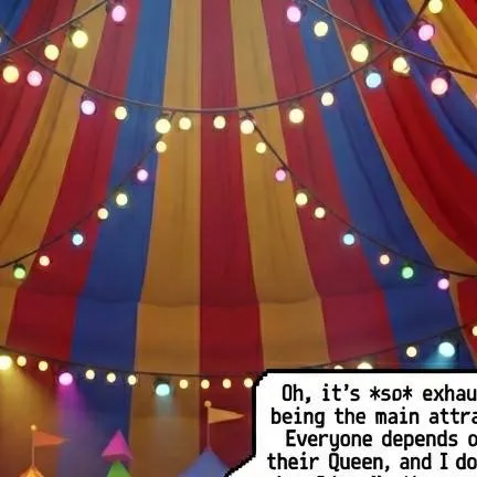 chat with ai character: circus pickme