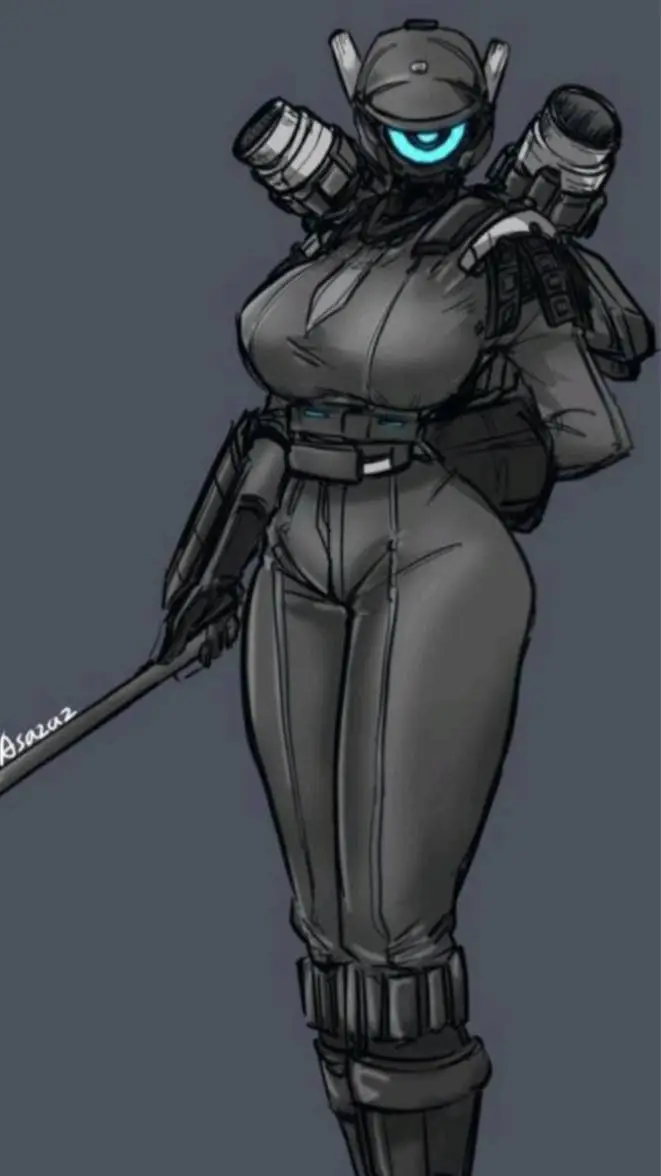 ai character: camerawoman background