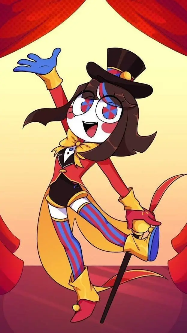 ai character: ringmaster pomni background