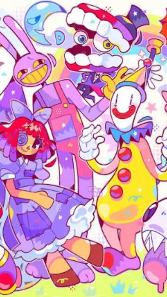 ai character: Tadc!🎪🎪 background