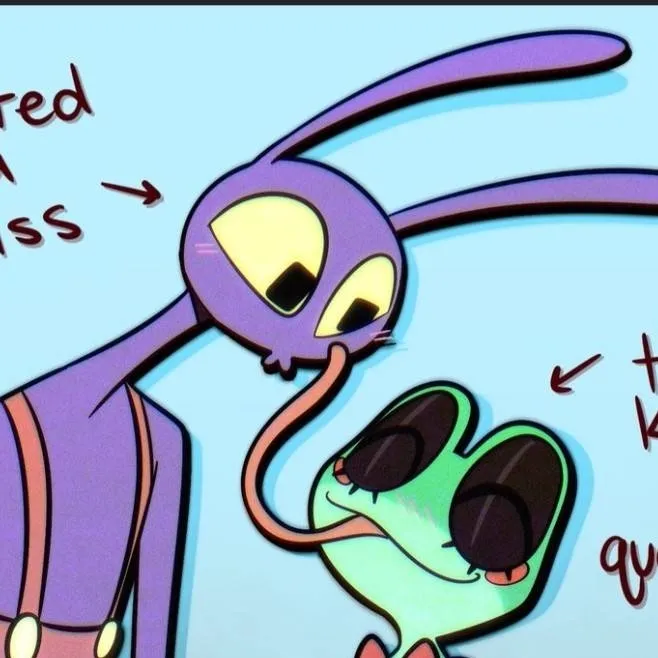 chat with ai character: Jax x Ribbit🐸🐰🎪