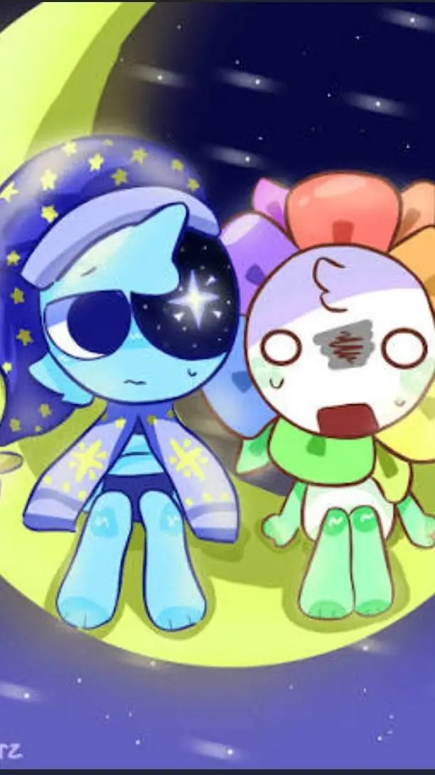 ai character: Dandy x astro  background