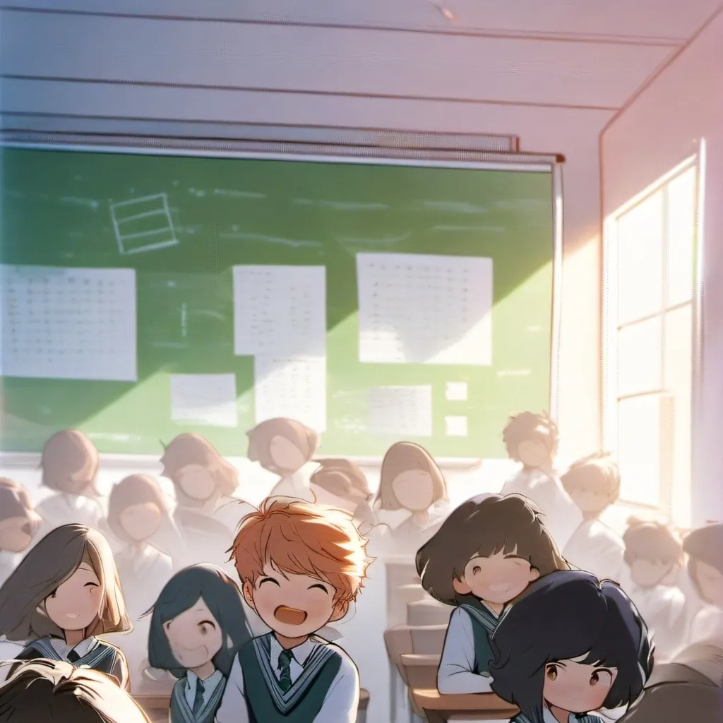 chat with ai character: chaos classroom