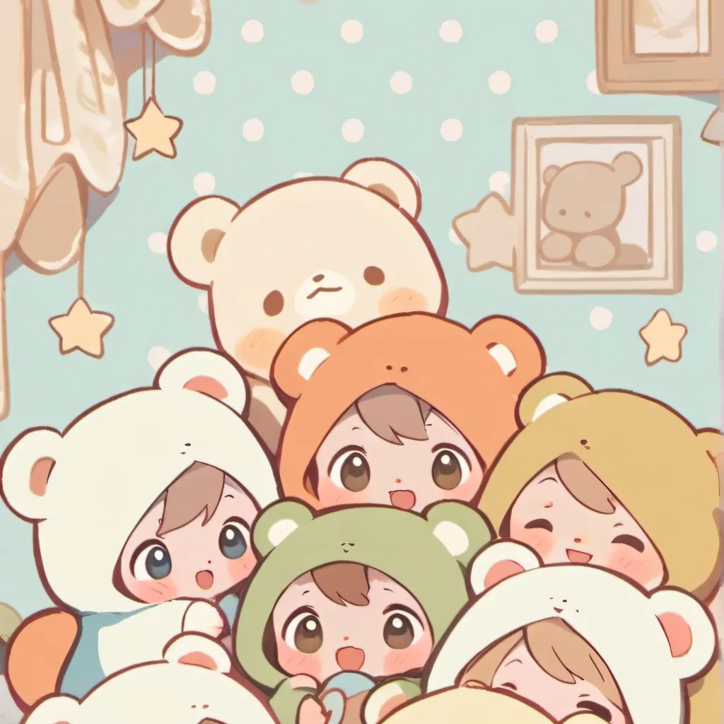 chat with ai character: 8 babies