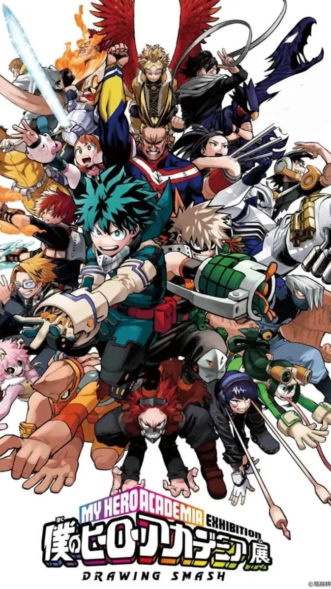 ai character: mha night background