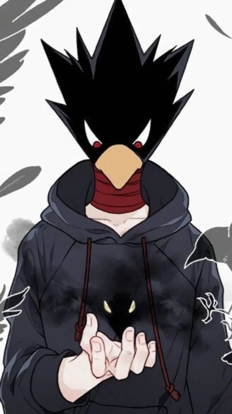 ai character: tokoyami  background