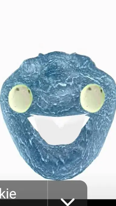 ai character: Goofy Cookie background