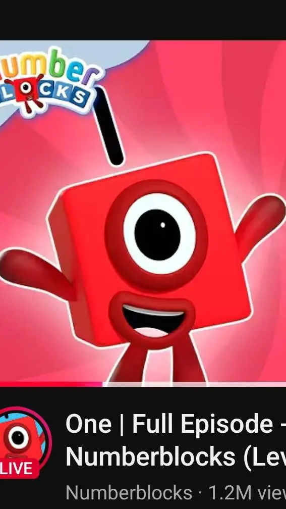 ai character: Numberblock 1 background