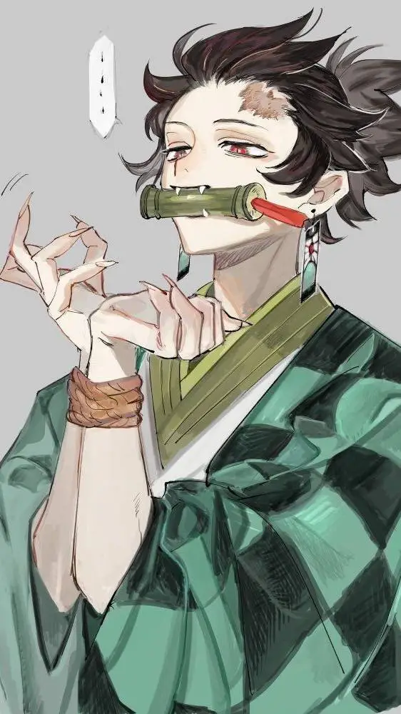 ai character: demon tanjiro background