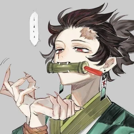 chat with ai character: demon tanjiro