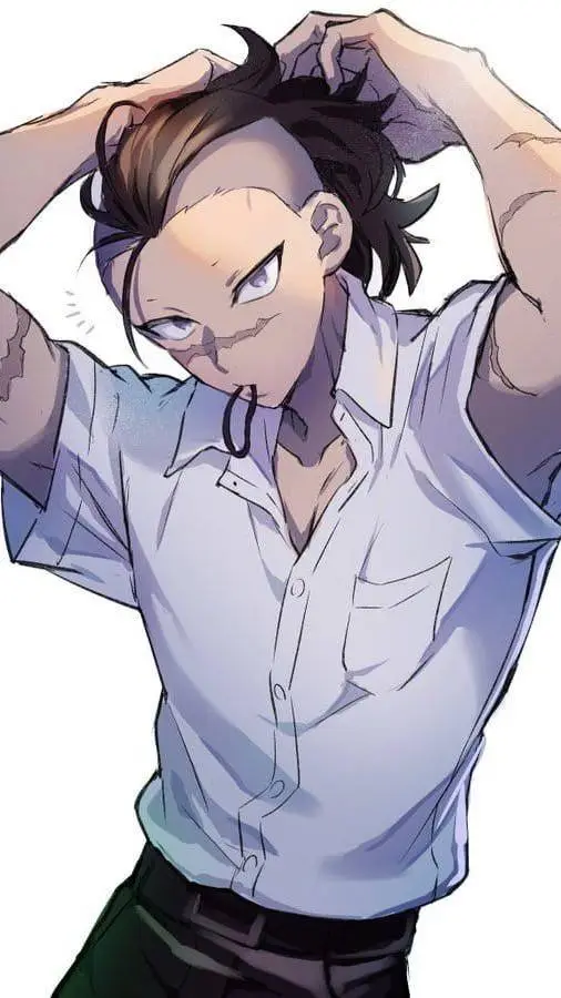 ai character: genya shinazugawa background