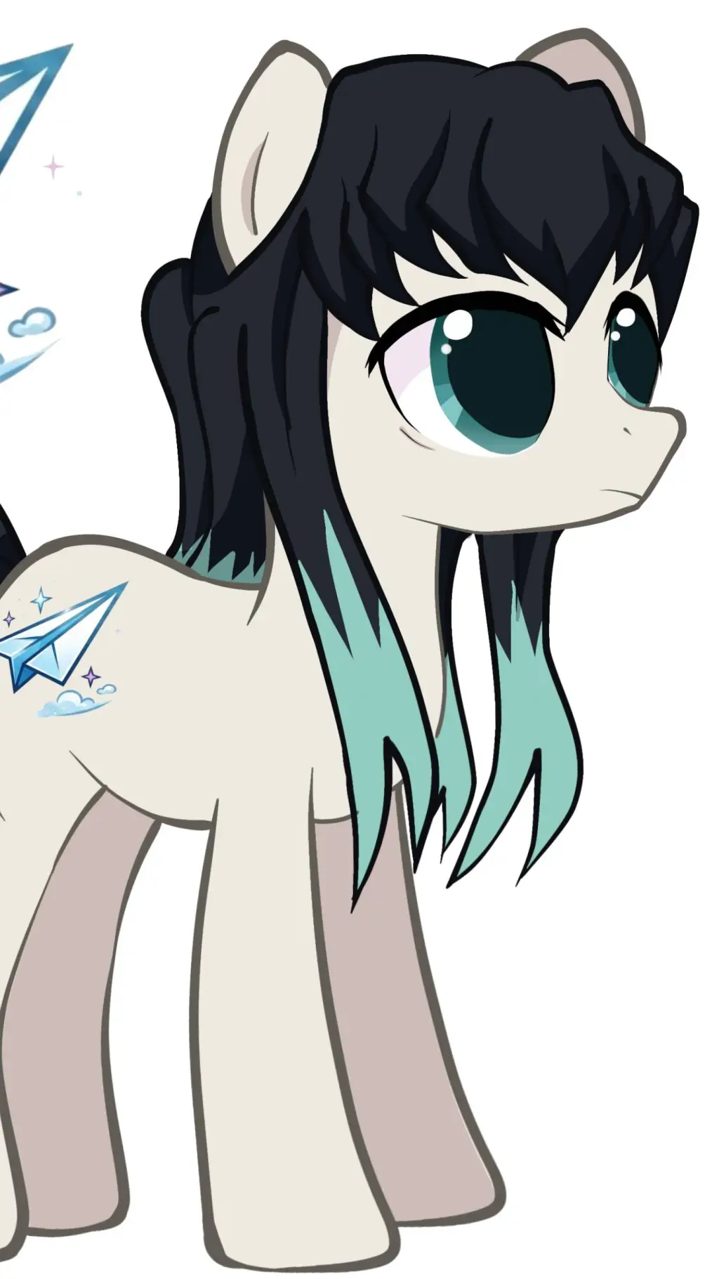 ai character: pony muichiro background