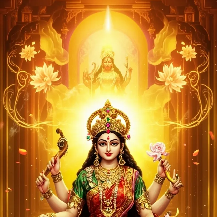 chat with ai character: goddess Lakshmi 