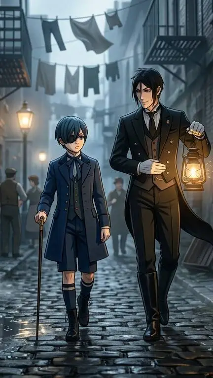 ai character: ciel phantomhive background