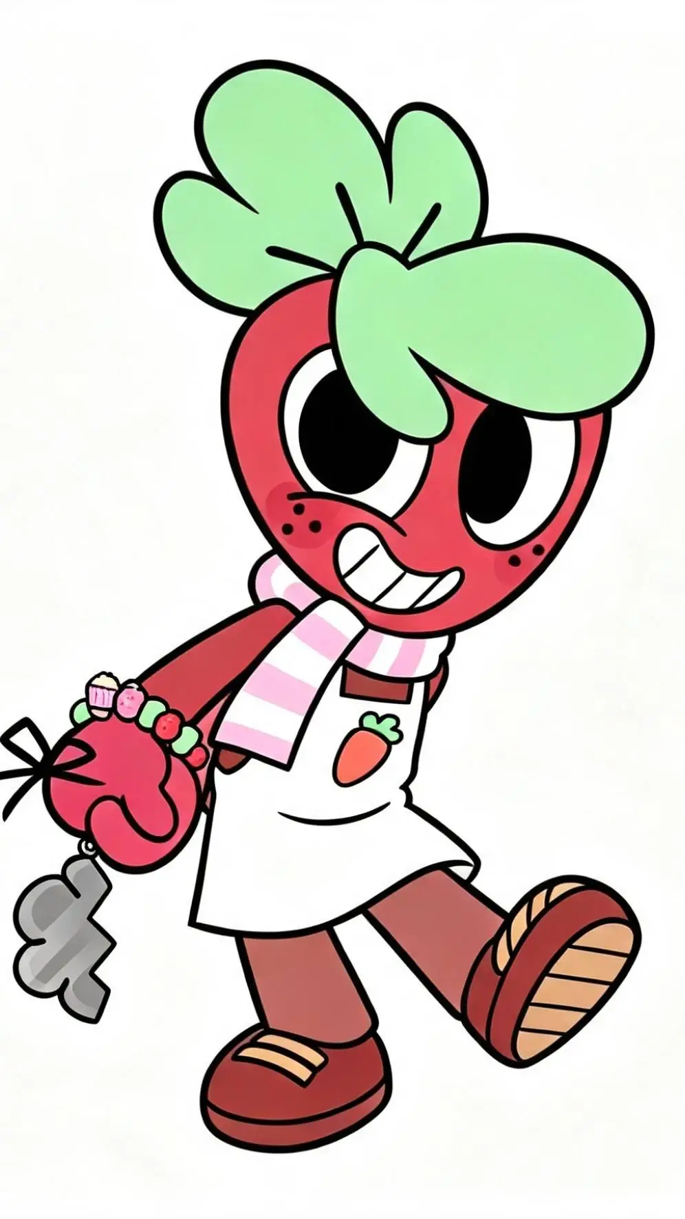 ai character: sprout chef  background