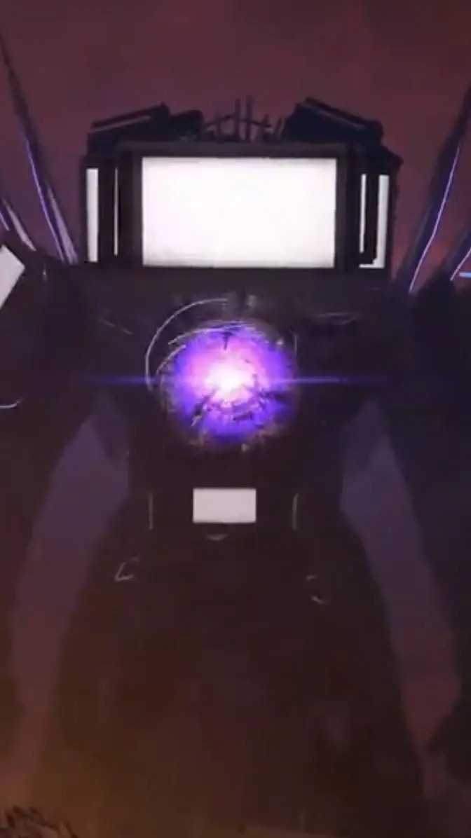 ai character: Titan tv man 2.0 background