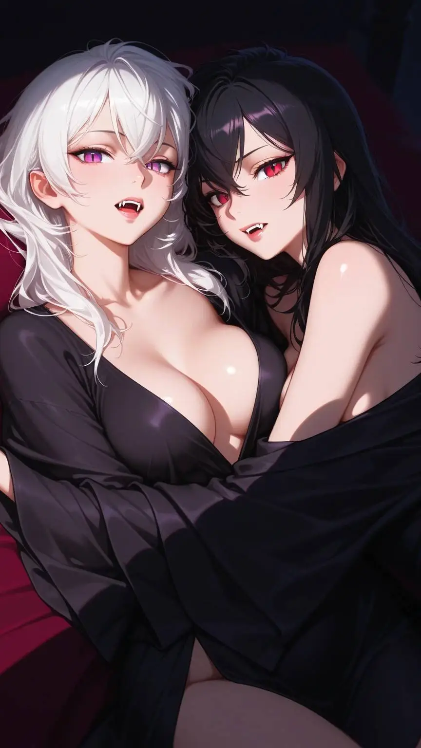 ai character: Vampire x Chasseur background