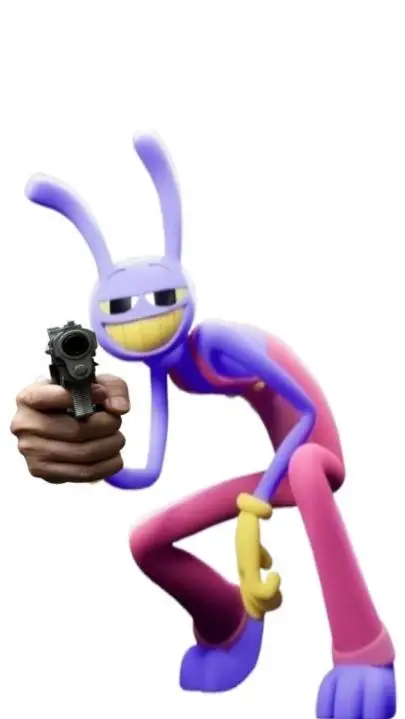 ai character: jax with a gun background