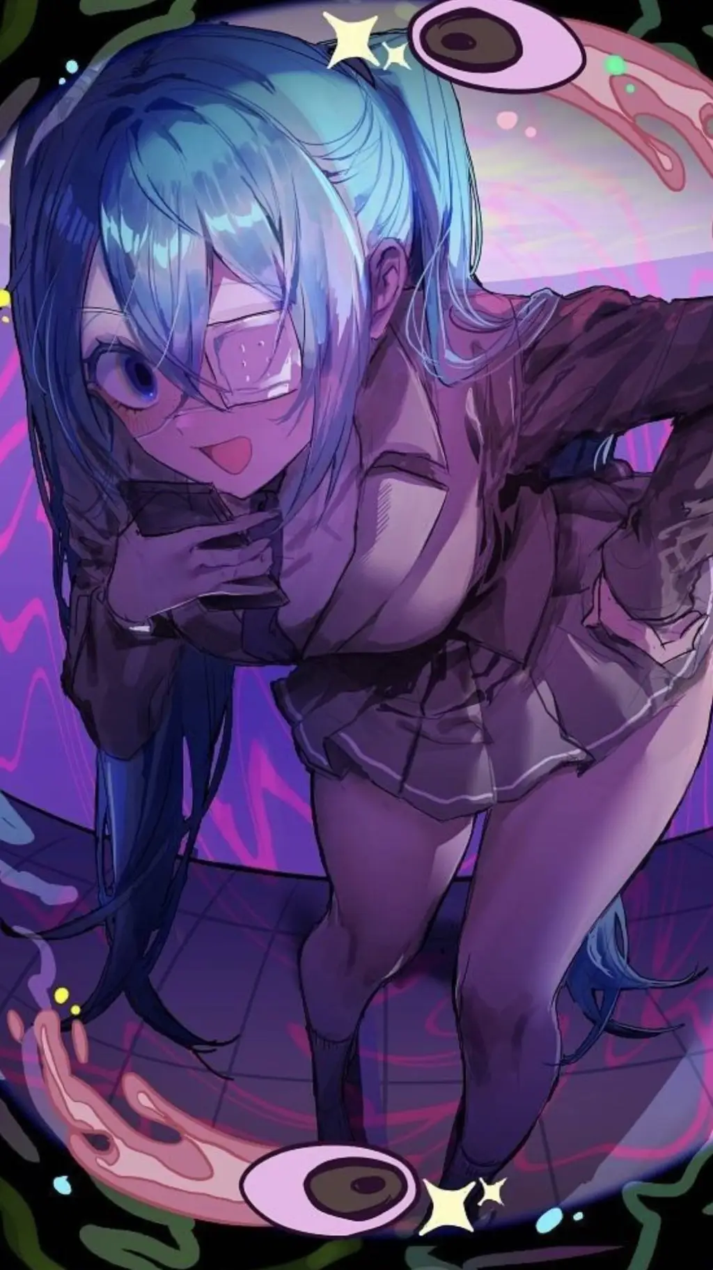 ai character: Hatsune Miku background