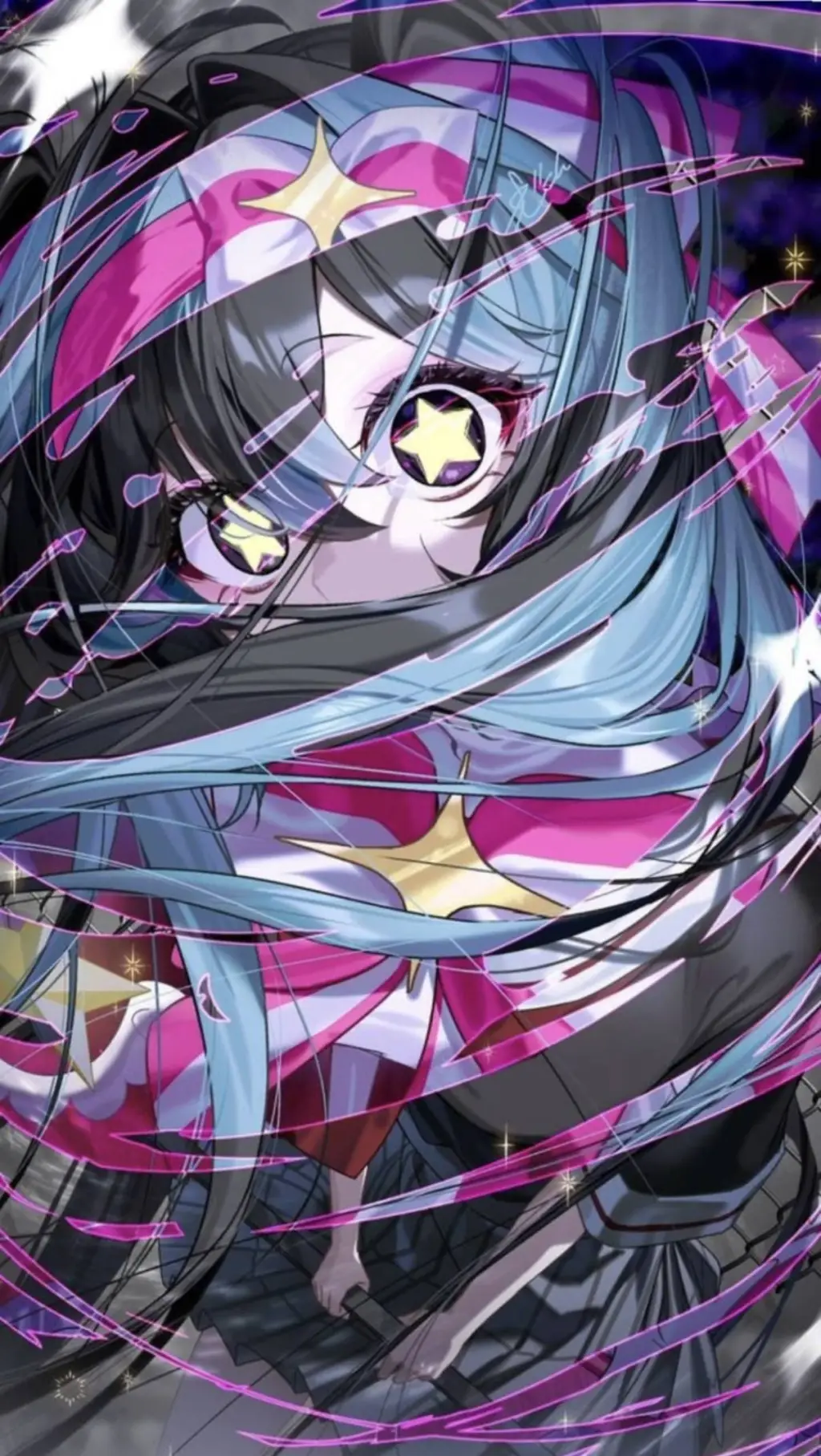 ai character: Hatsune Miku background