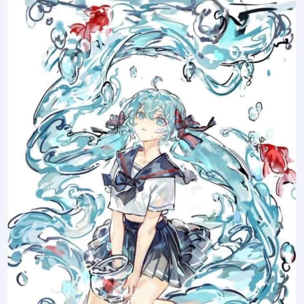 chat with ai character: Hatsune Miki