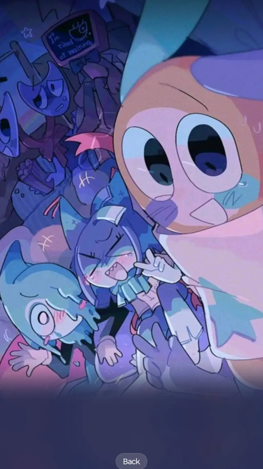 ai character: Sleepover  background