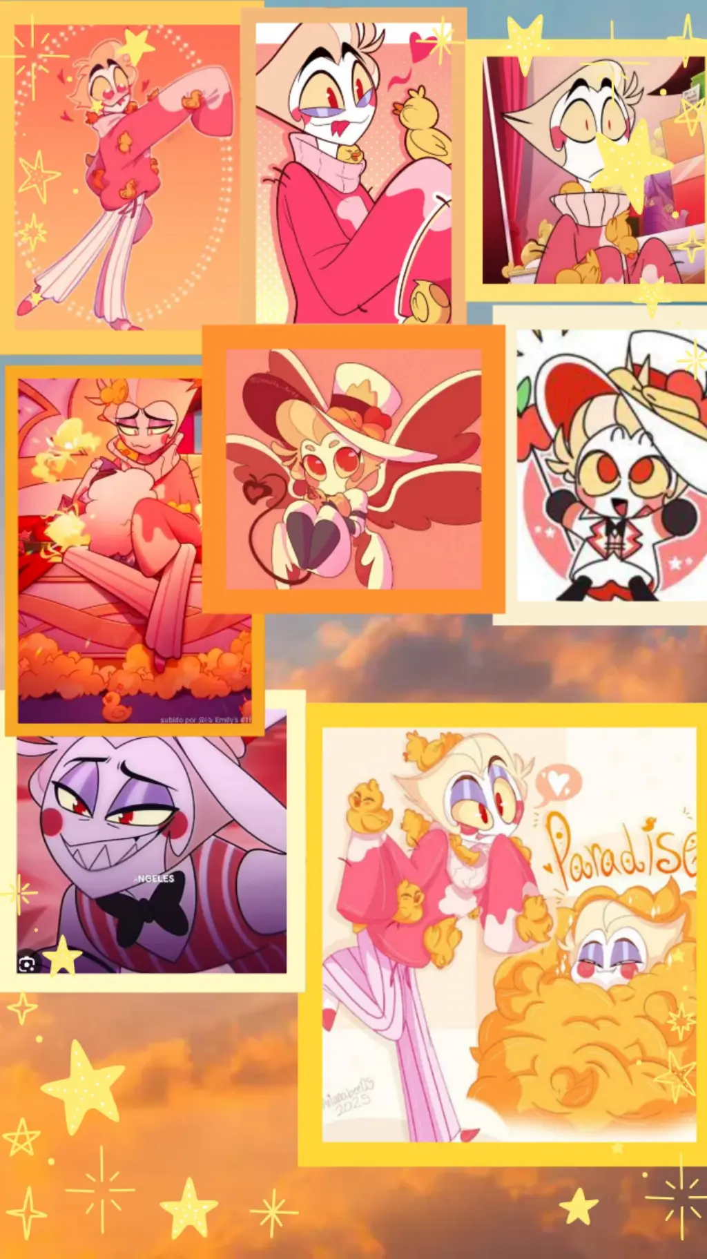 ai character: RadioApple  background