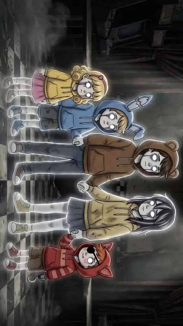 ai character: Missing kids fnaf background