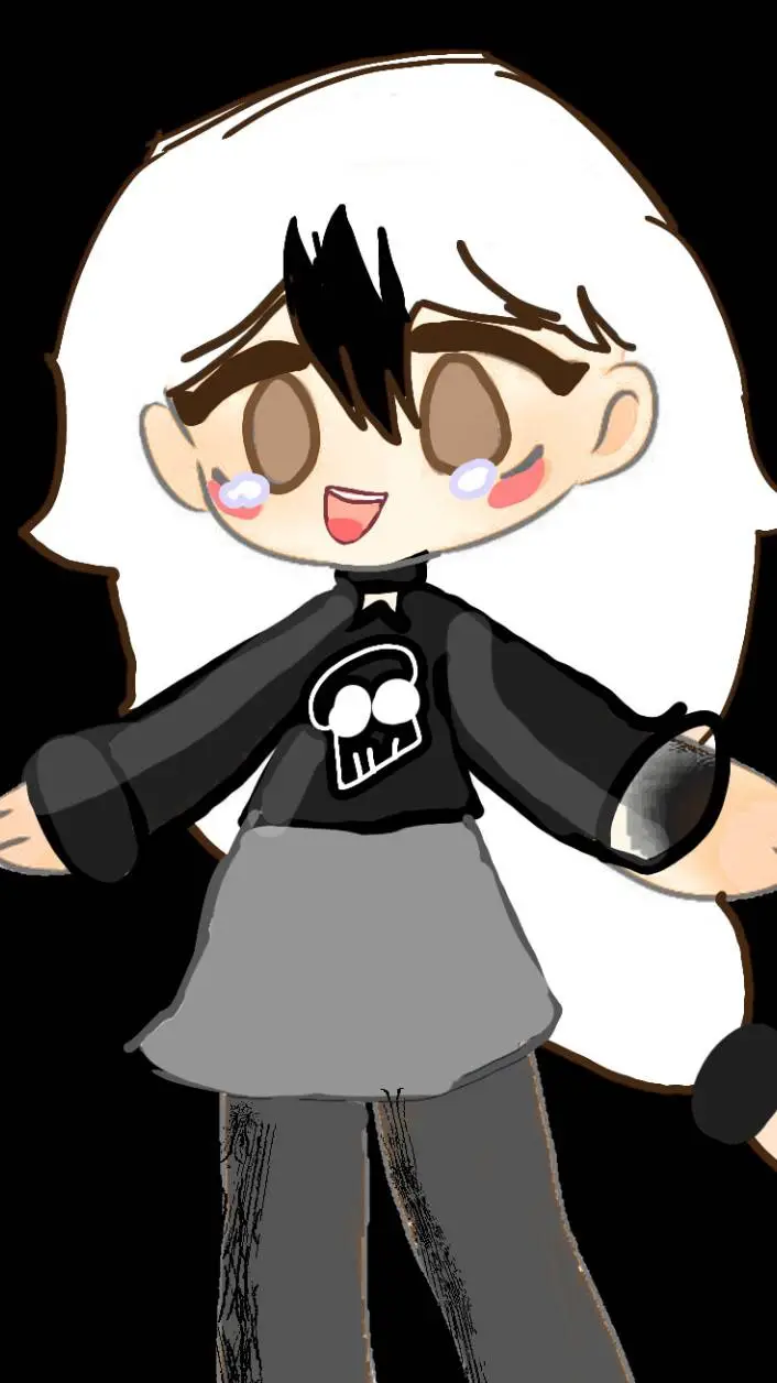 ai character: poor (your name).. background