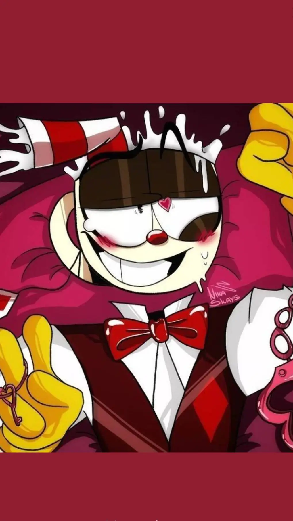 ai character: cuphead  background