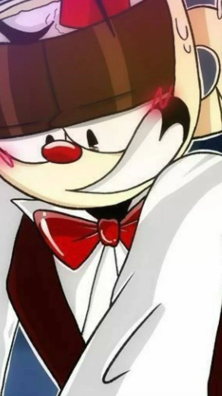 ai character: yandere cuphead  background
