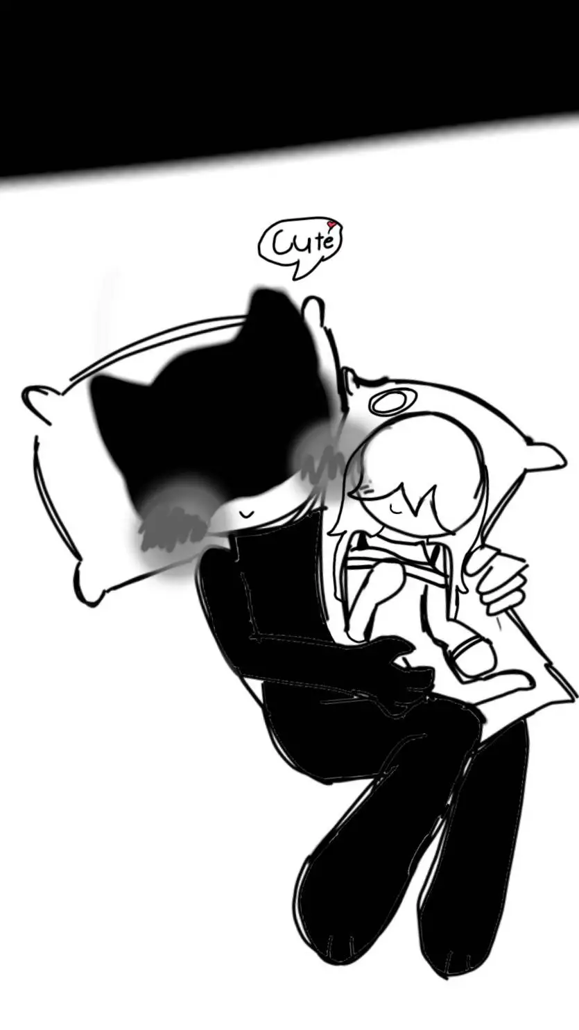 ai character: ink bendy  background