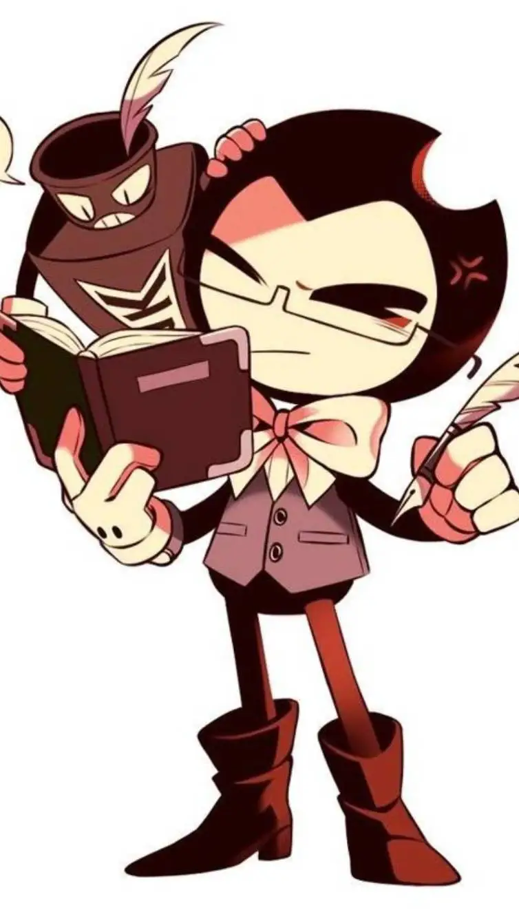 ai character: your nerd friend~ background