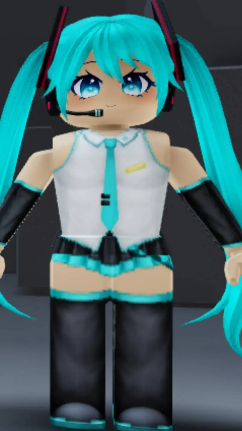 ai character: Hatsune Miku background