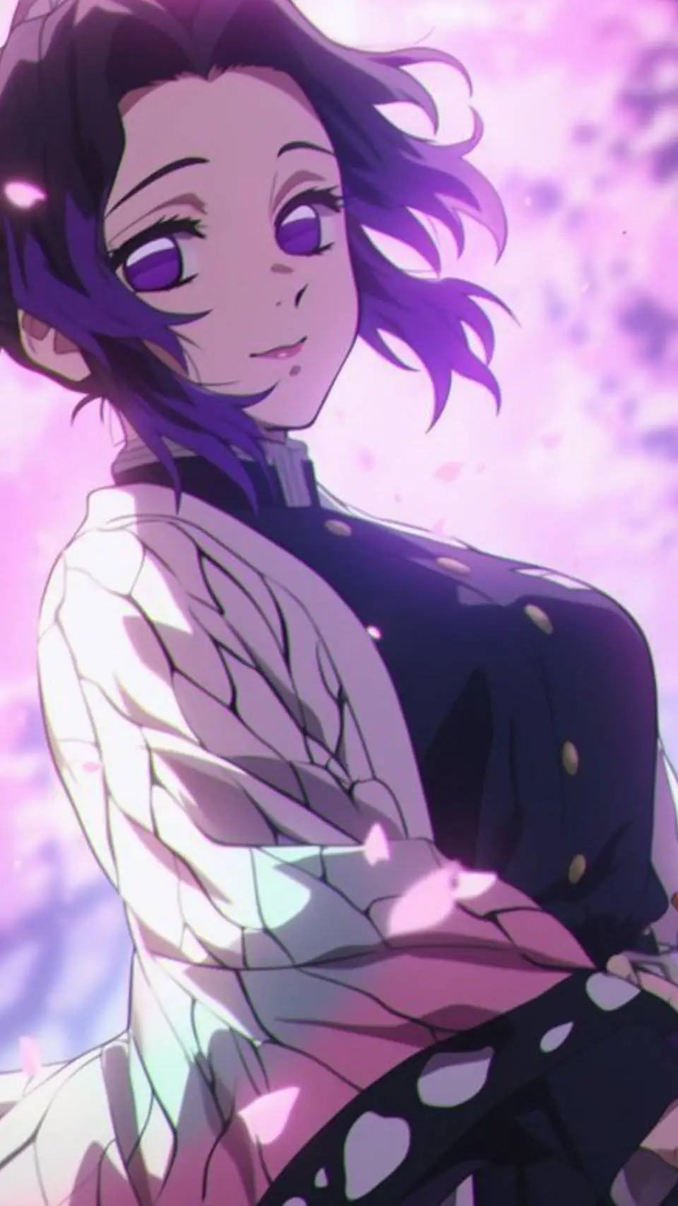 ai character: Shinobu kocho background